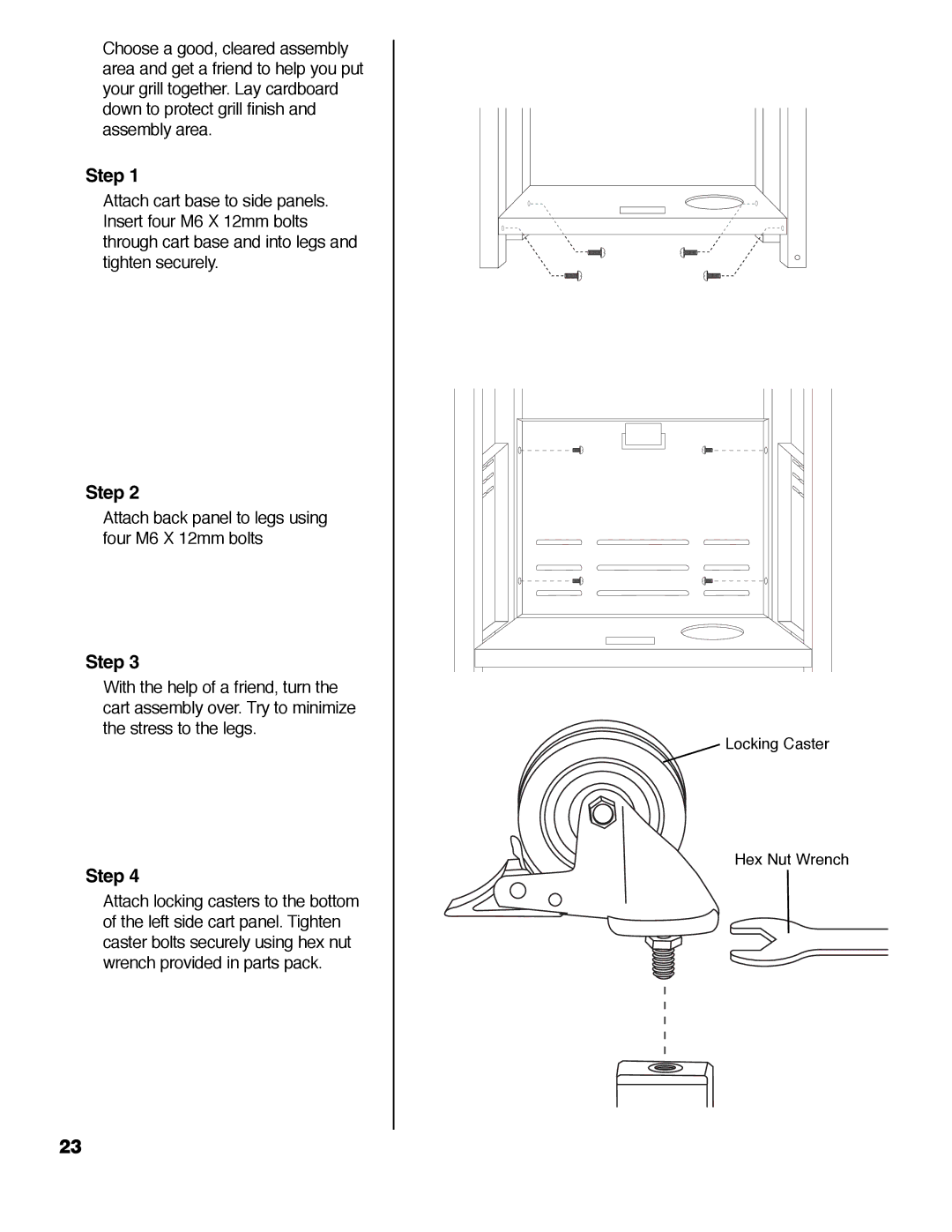 Brinkmann 6355-T owner manual Step 