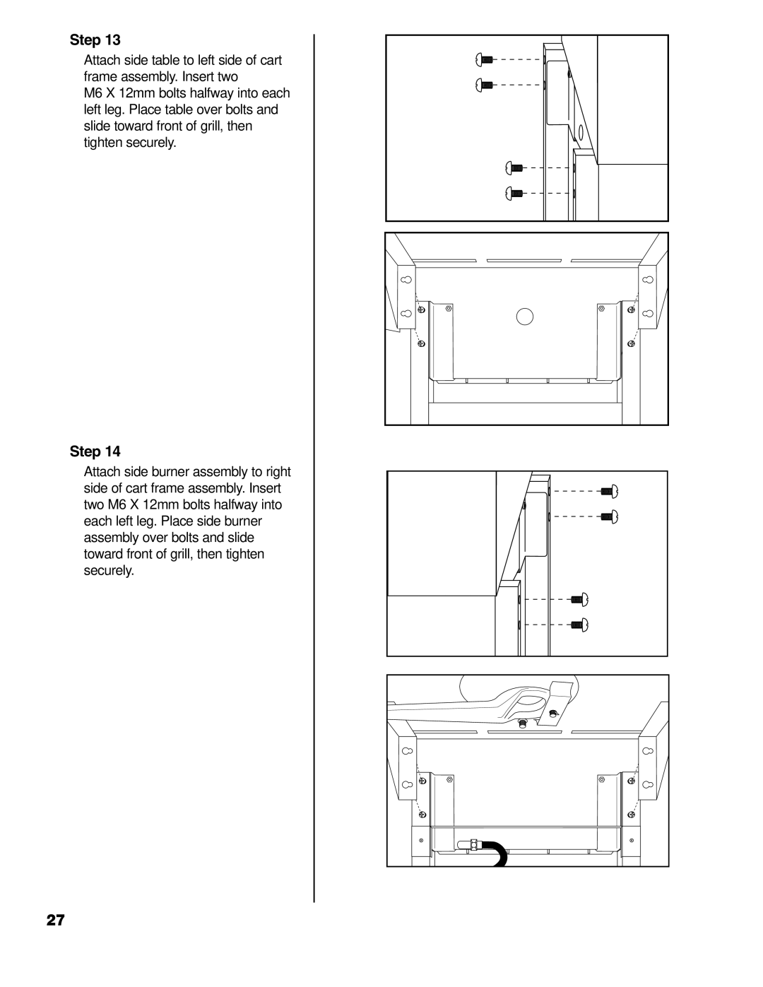 Brinkmann 6355-T owner manual Step 