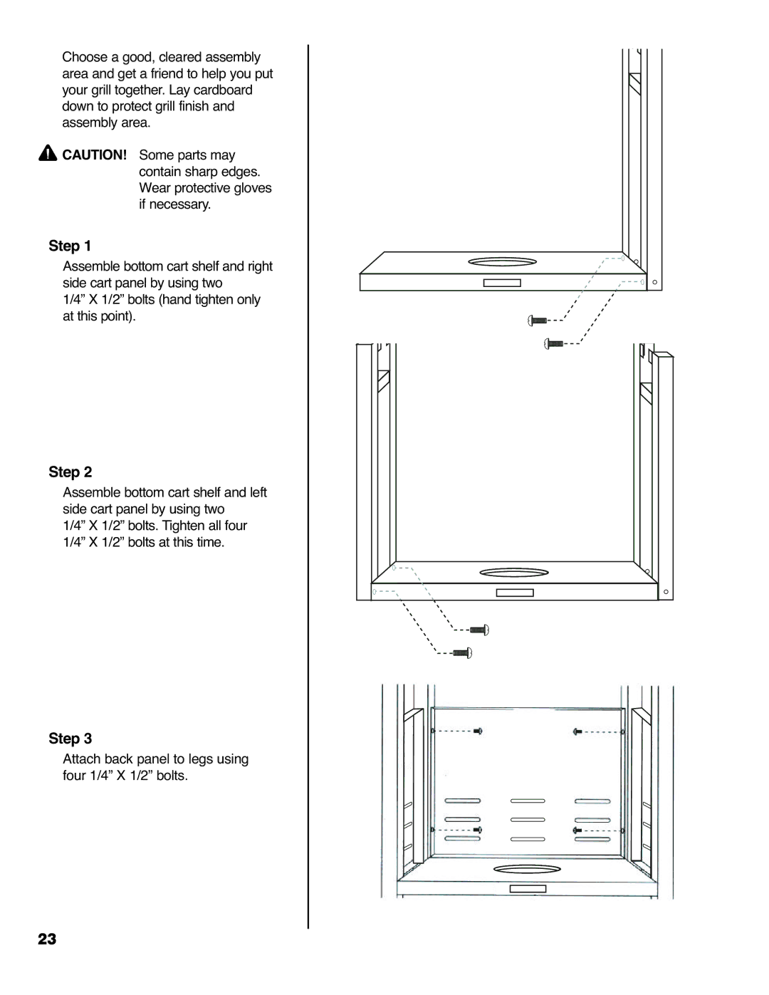 Brinkmann 6430 owner manual Step 