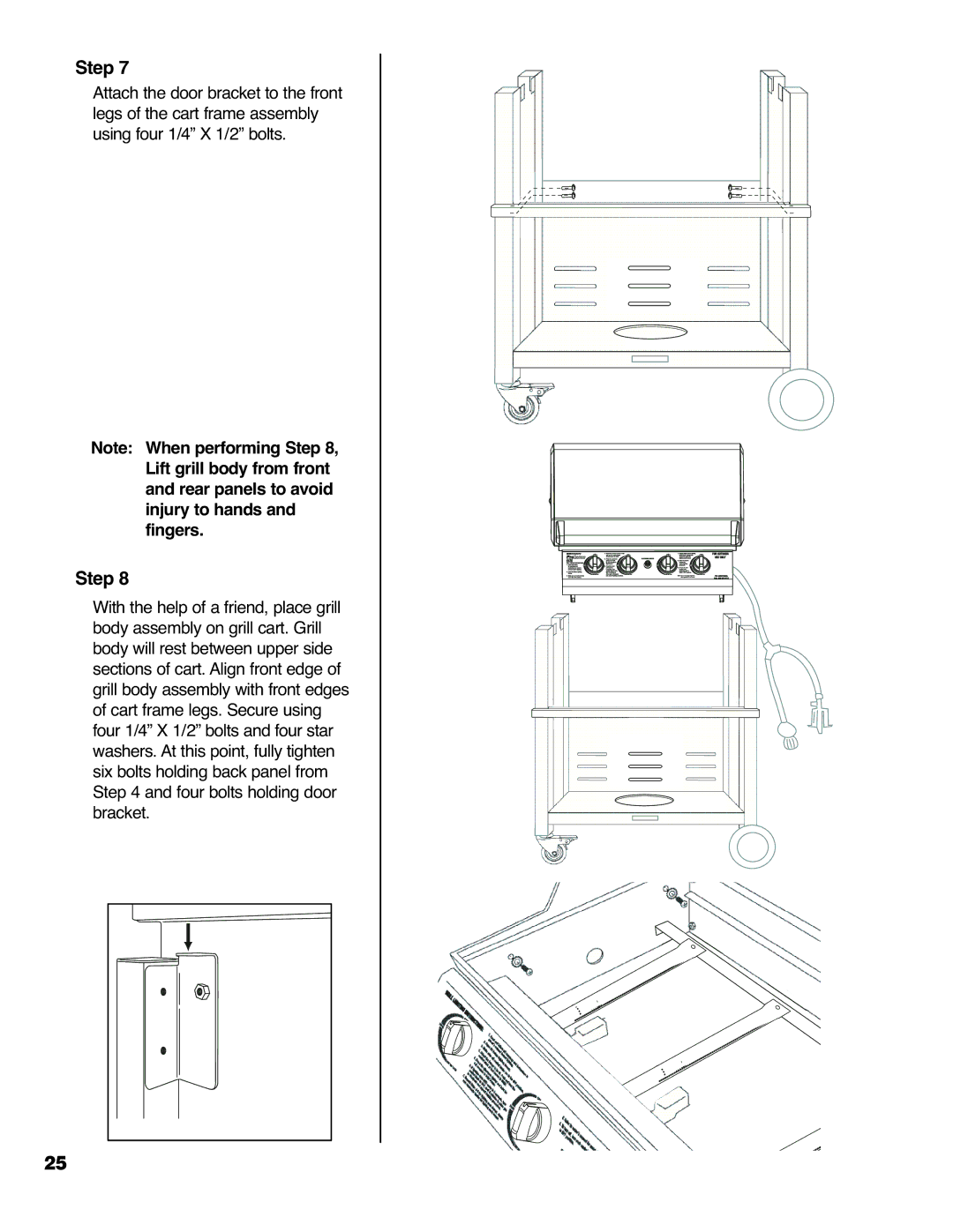 Brinkmann 6430 owner manual Step 