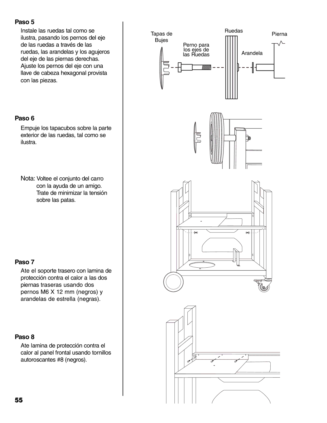 Brinkmann 7231 Series owner manual Paso 