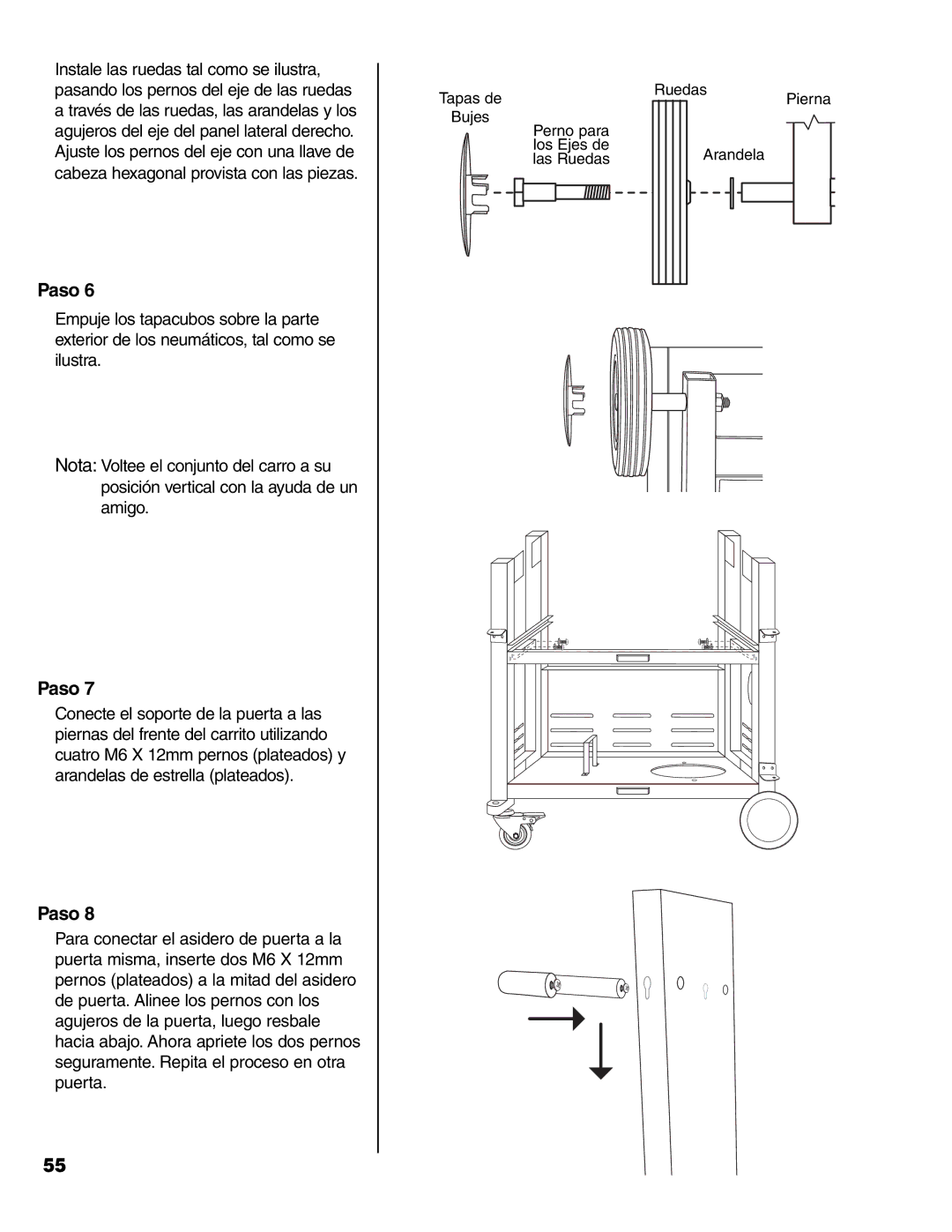 Brinkmann 7341 owner manual Paso 