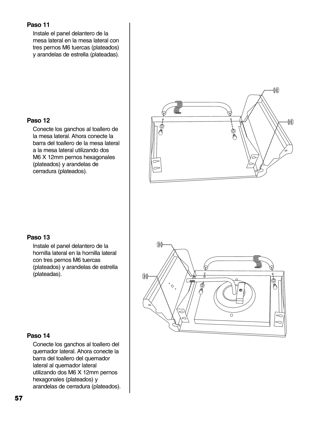 Brinkmann 7341 owner manual Plateadas 