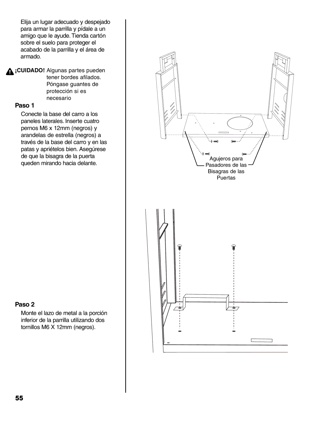 Brinkmann 7541 Series owner manual Paso 