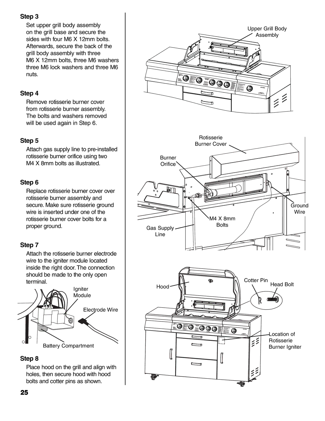 Brinkmann 7741 Series owner manual Proper ground 