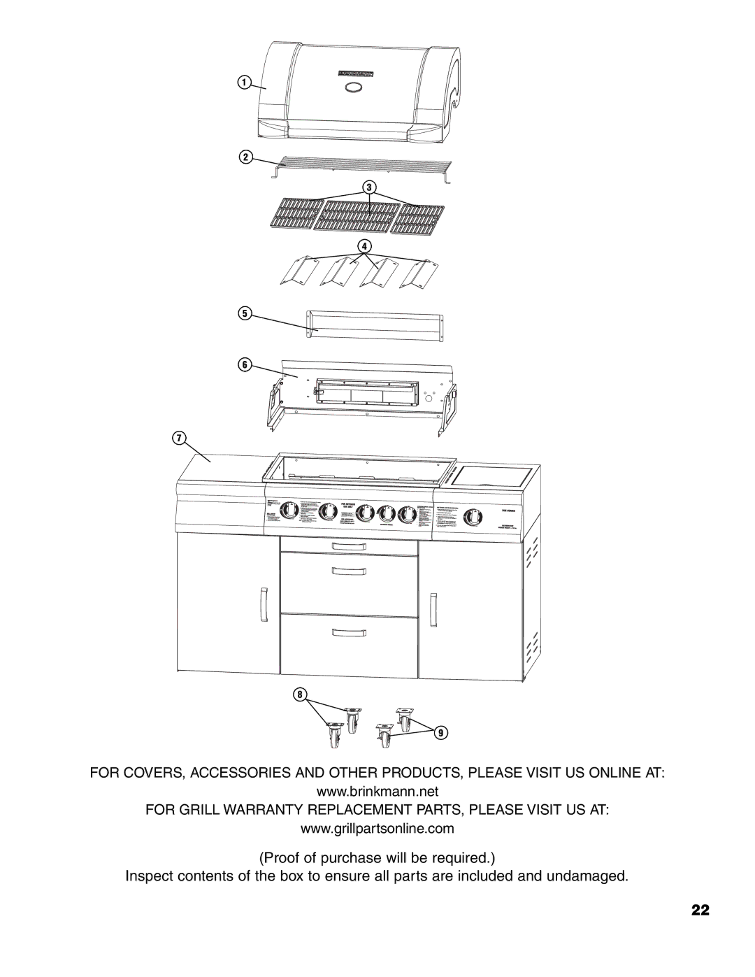 Brinkmann 7741 owner manual 