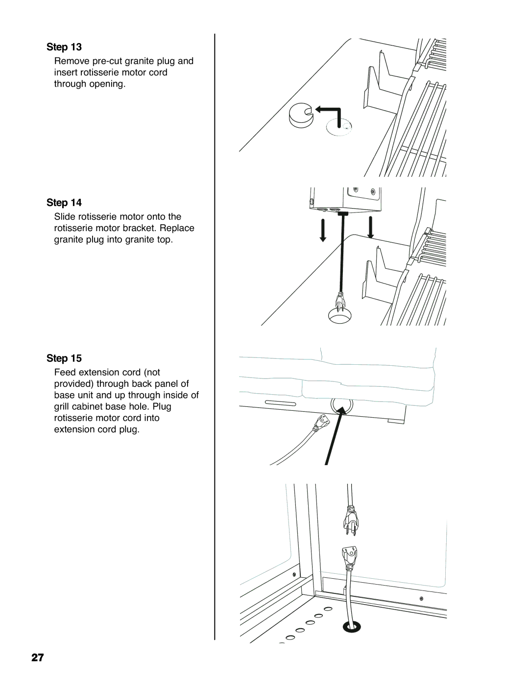 Brinkmann 810-6830-0 owner manual Step 