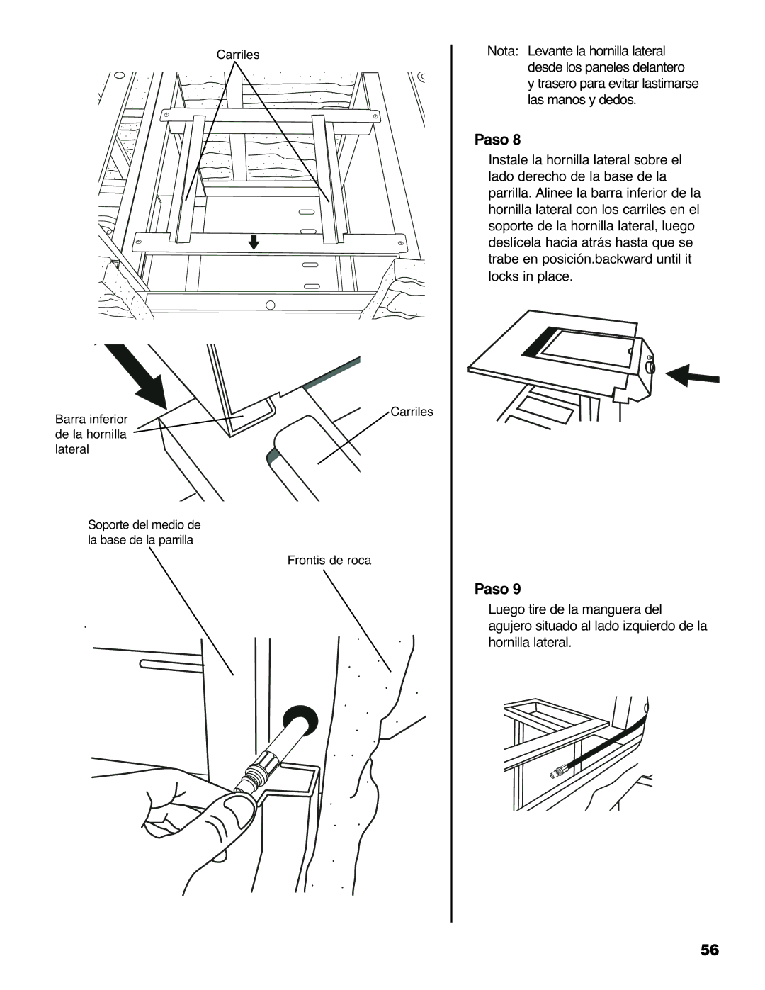 Brinkmann 810-6830-0 owner manual Paso 