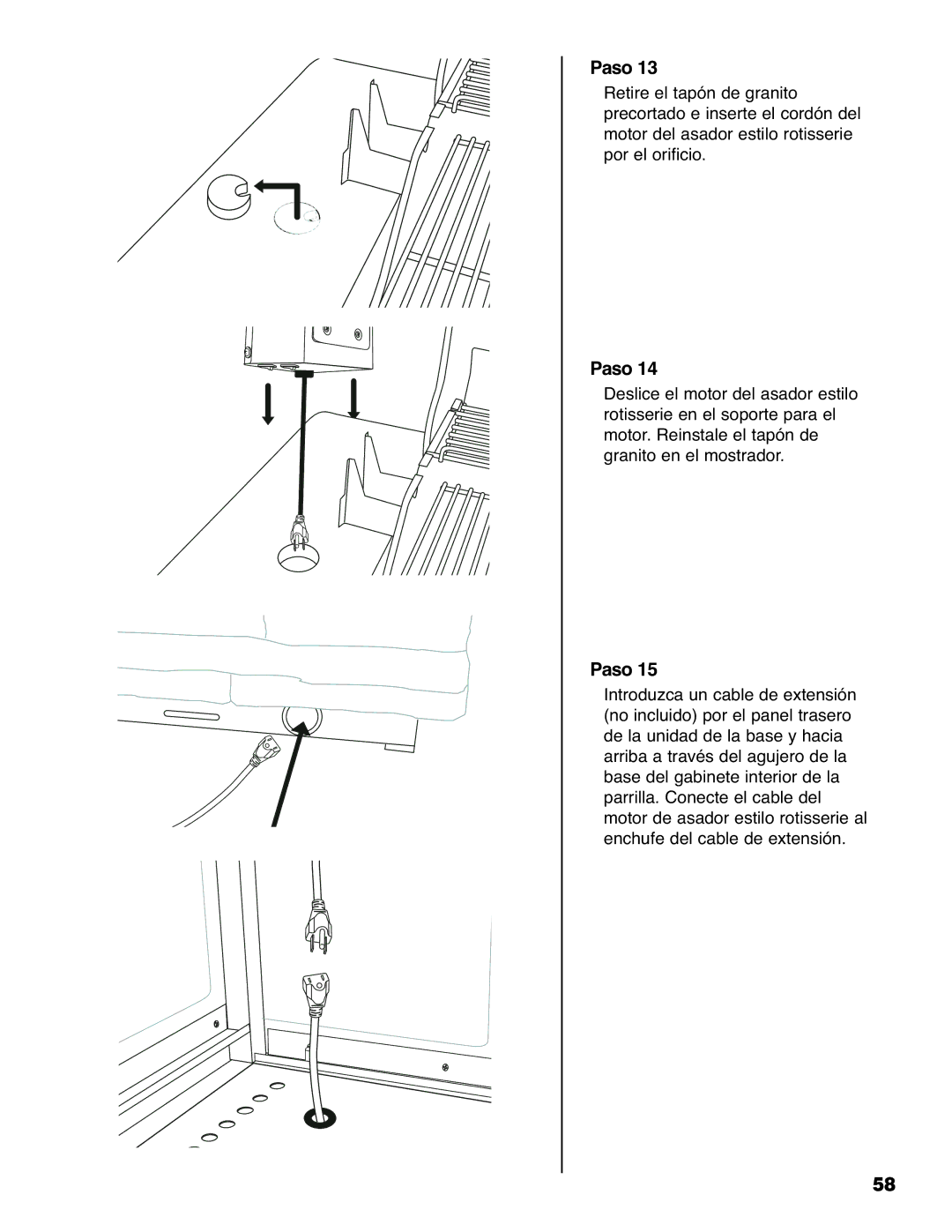 Brinkmann 810-6830-0 owner manual Paso 