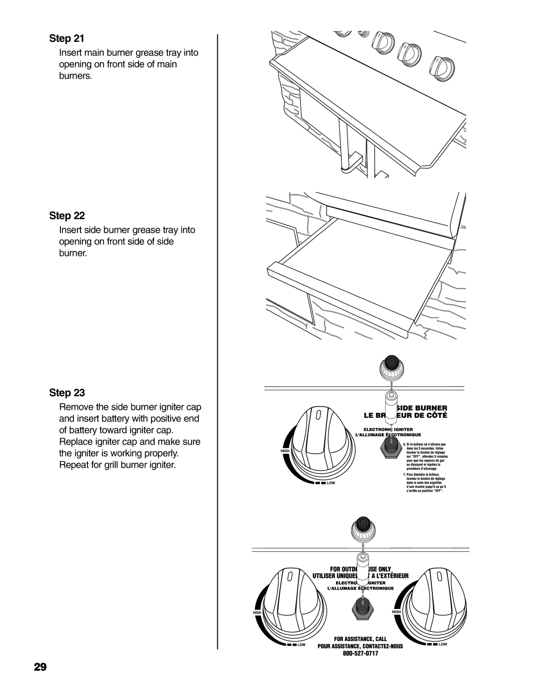 Brinkmann 810-6830-B owner manual Step 