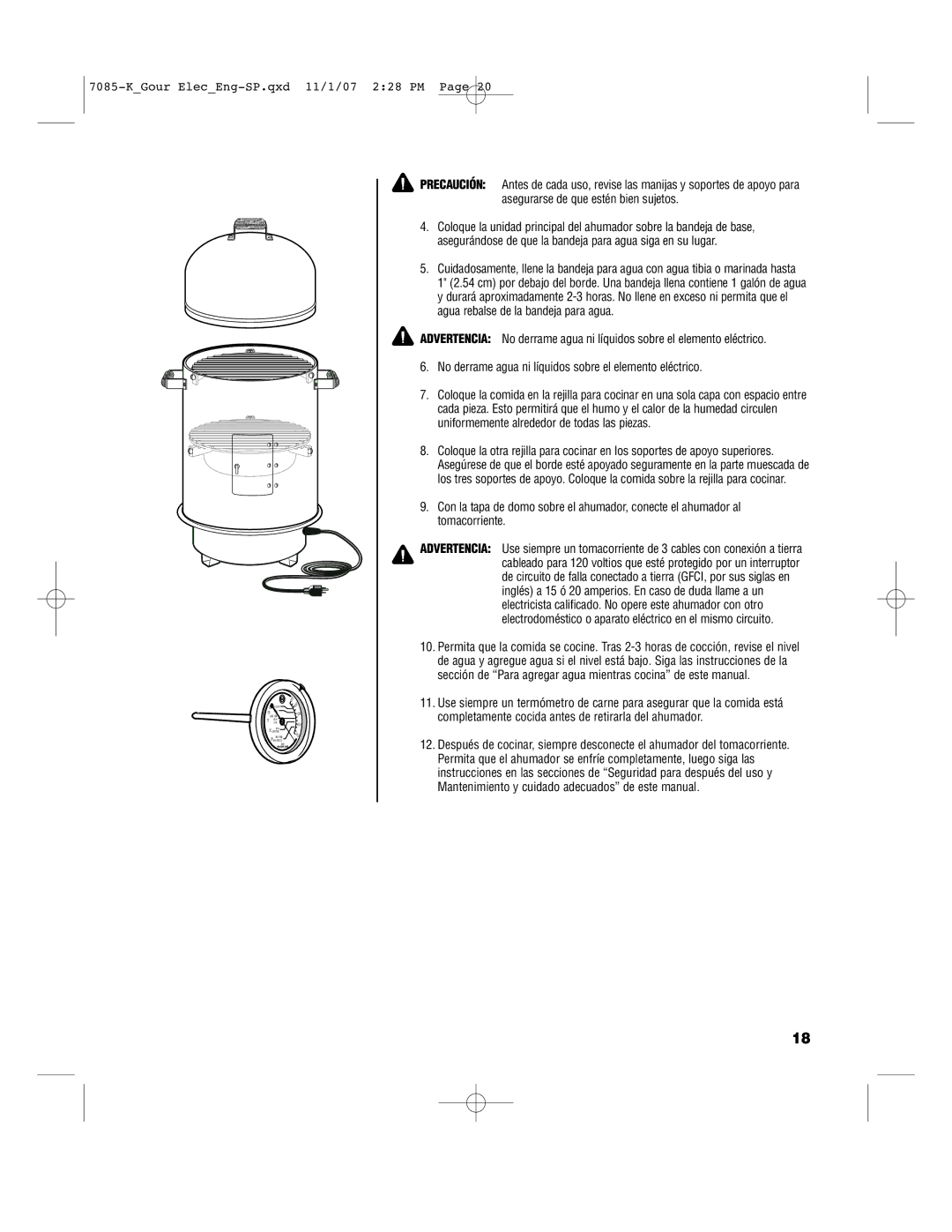 Brinkmann 140-7085-K, 810-7090-S, 810-7080-0, 810-7080-K owner manual 061 140 