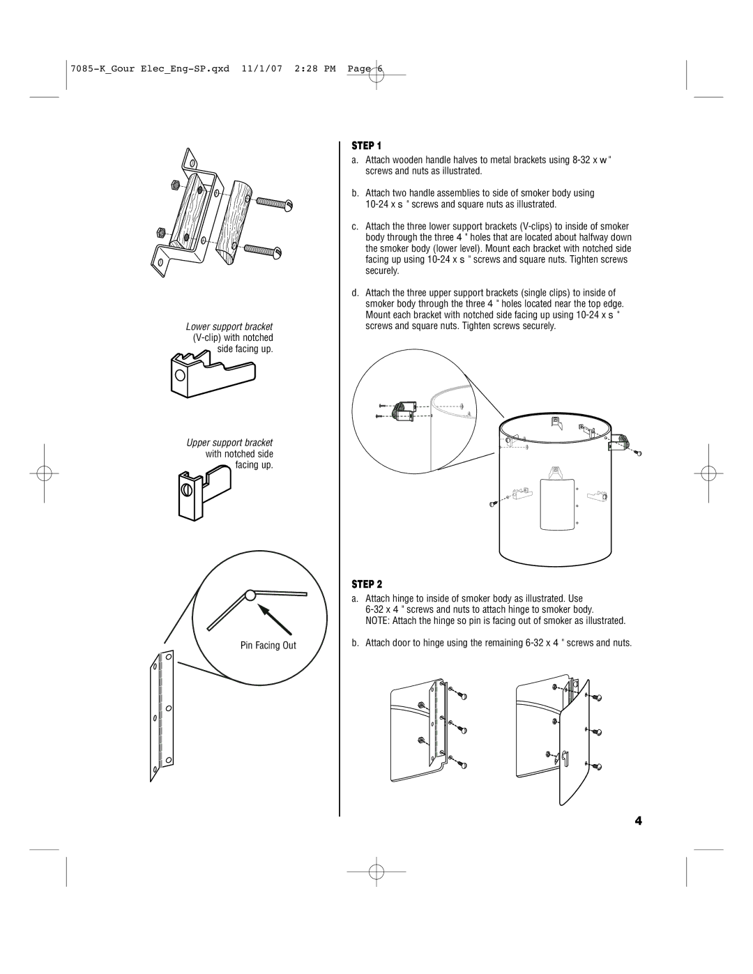 Brinkmann 810-7080-0, 810-7090-S, 810-7080-K, 140-7085-K owner manual Step 