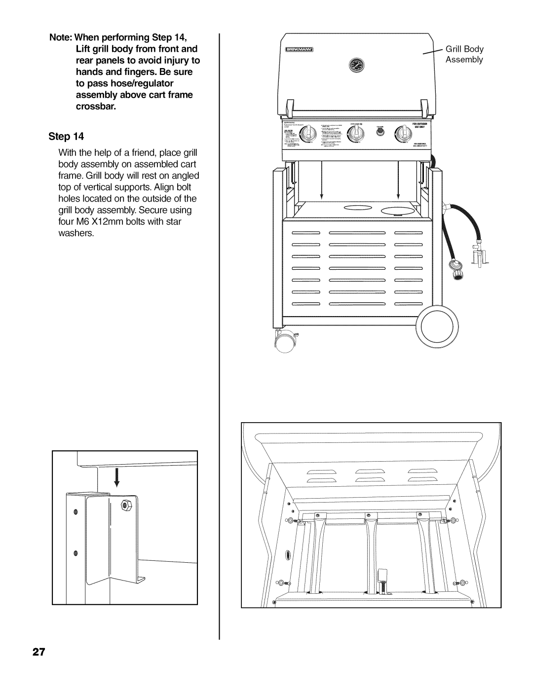 Brinkmann 810.63450 owner manual CZ222222 C2222 