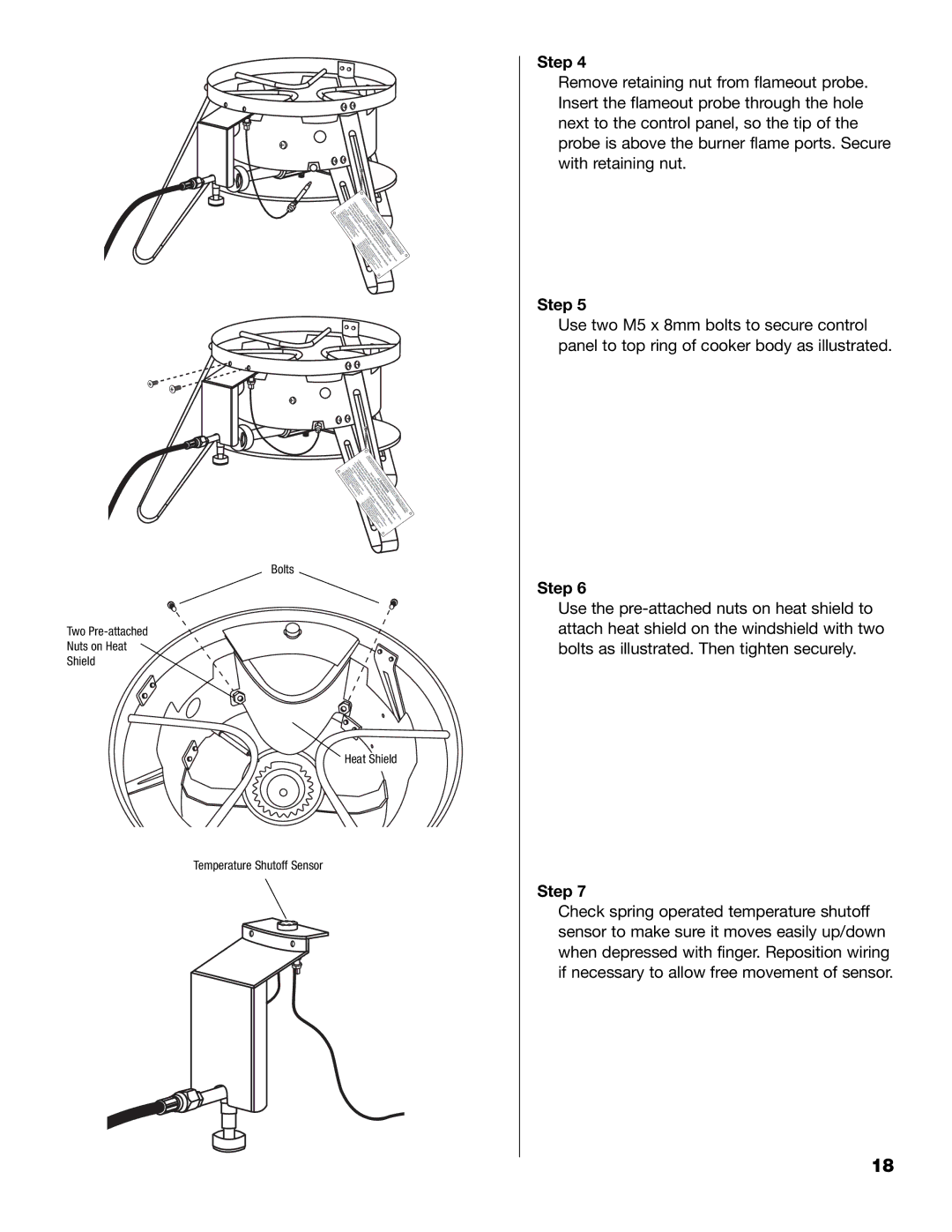 Brinkmann 815-4001-S owner manual Step 