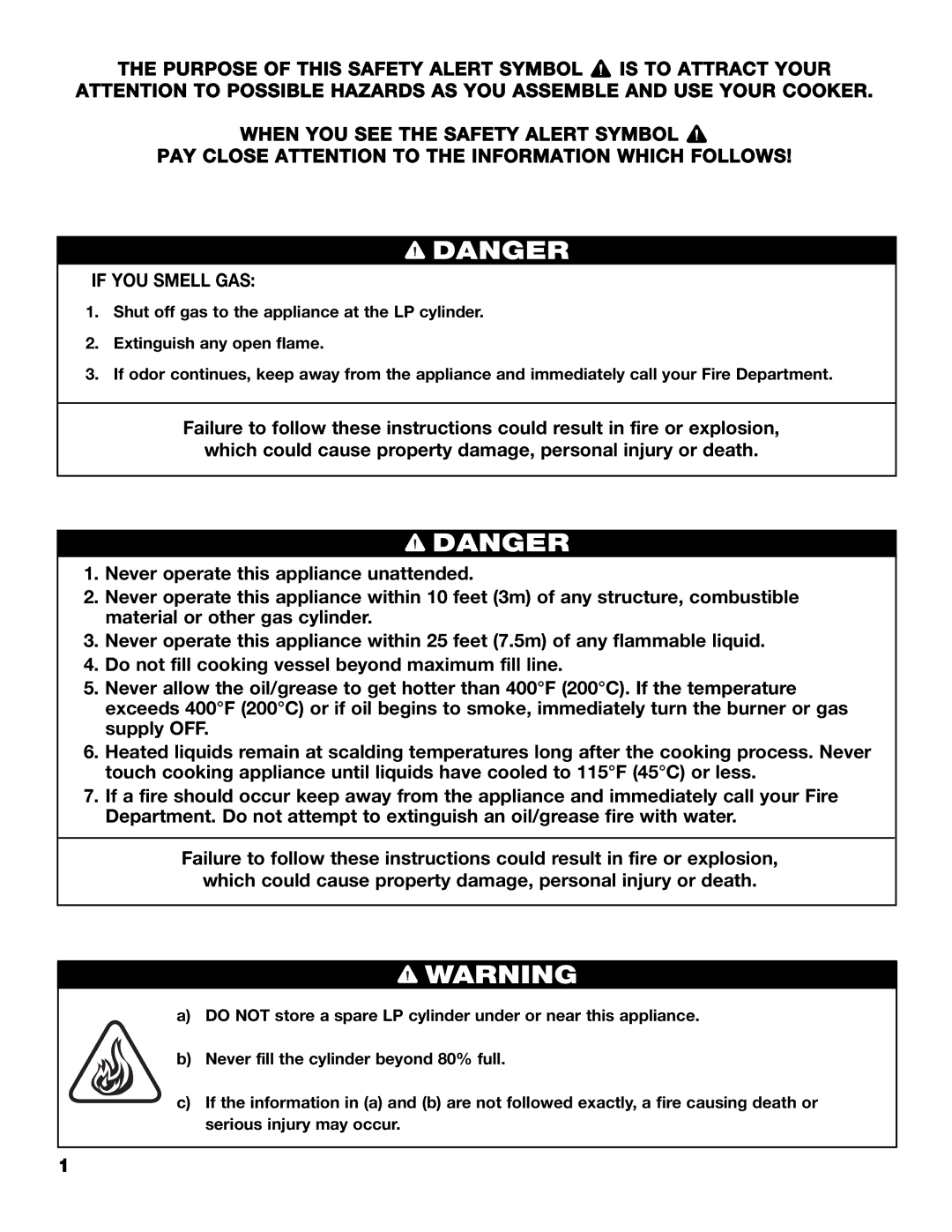 Brinkmann 815-4001-S owner manual 