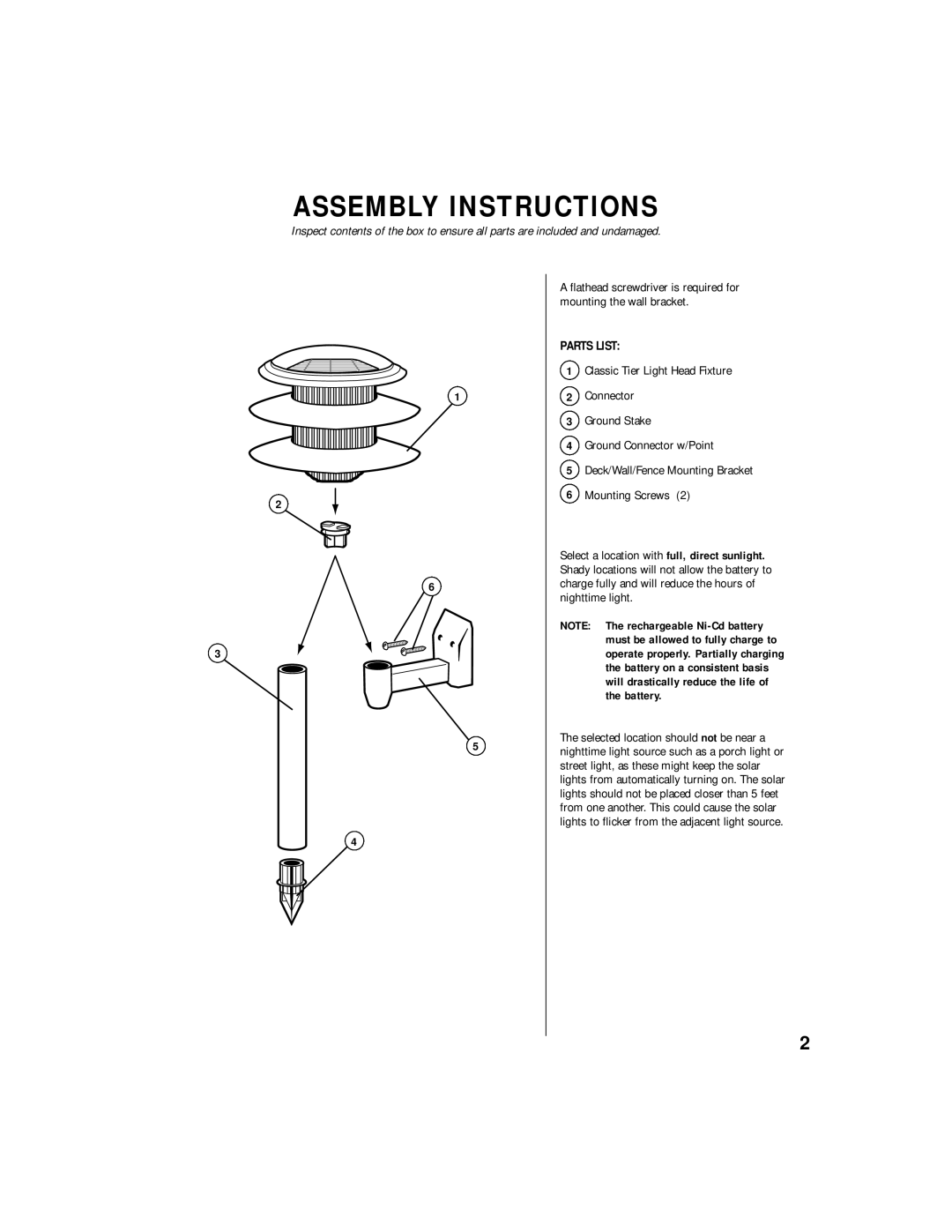 Brinkmann 822-0408-4, 822-0408-0 owner manual Assembly Instructions 