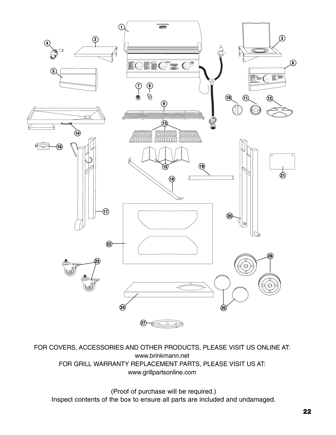 Brinkmann 8300 owner manual 1519 