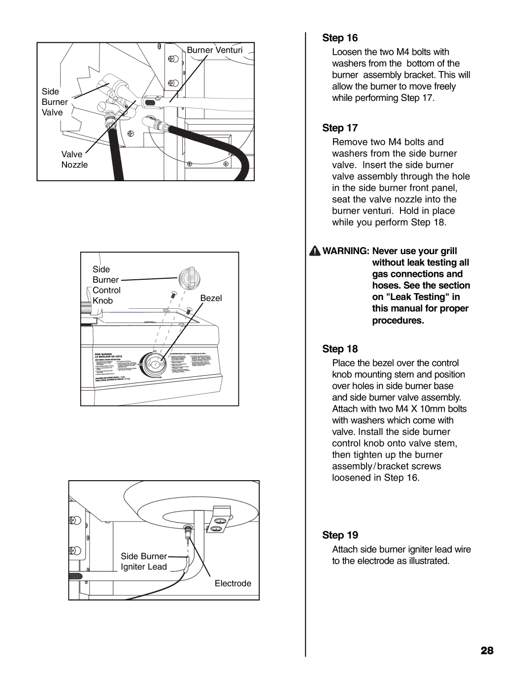 Brinkmann 8300 owner manual Step 