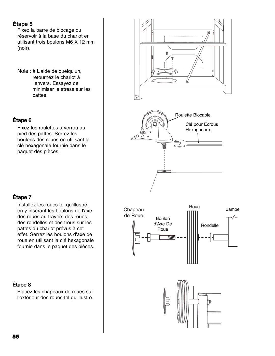 Brinkmann 8300 owner manual Étape 