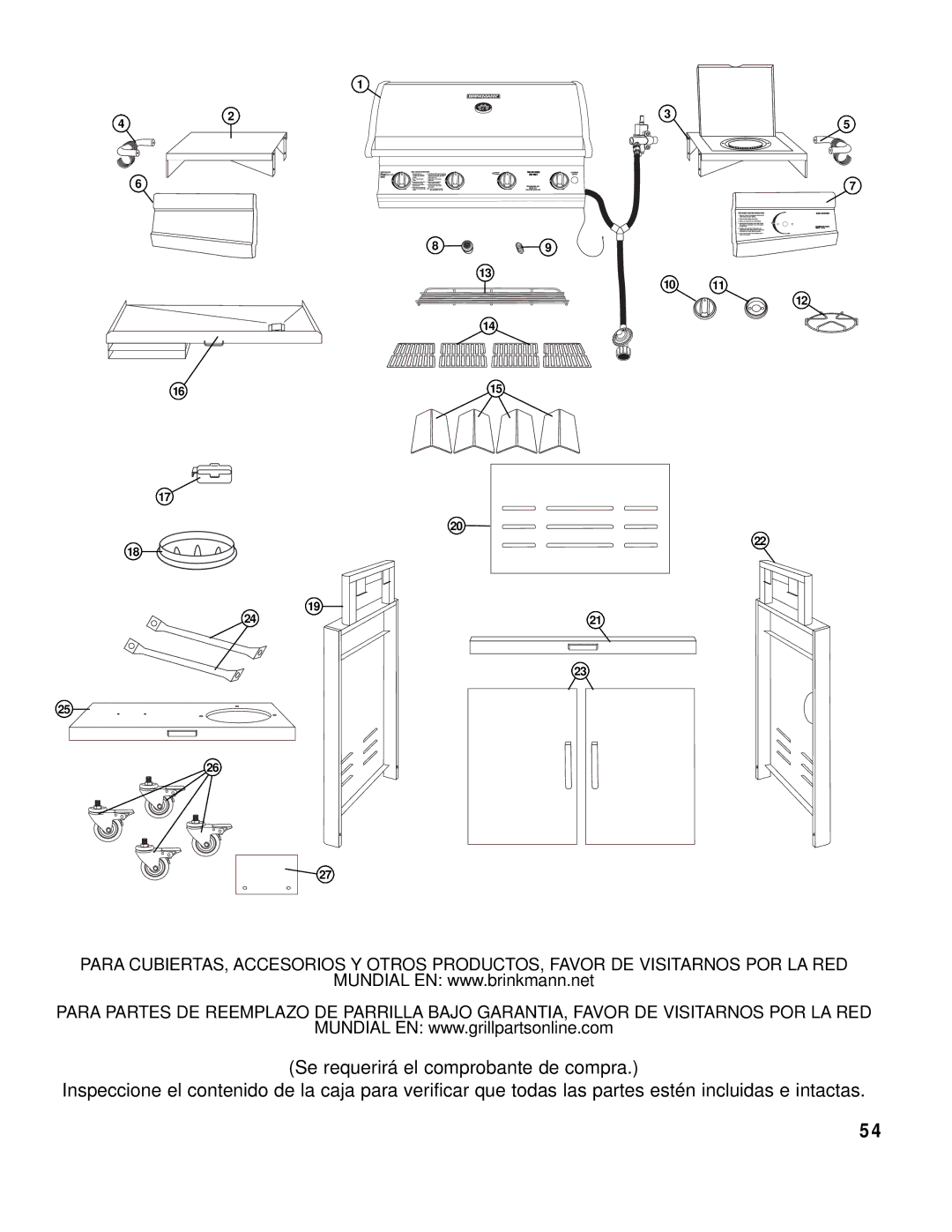 Brinkmann 8445 owner manual 