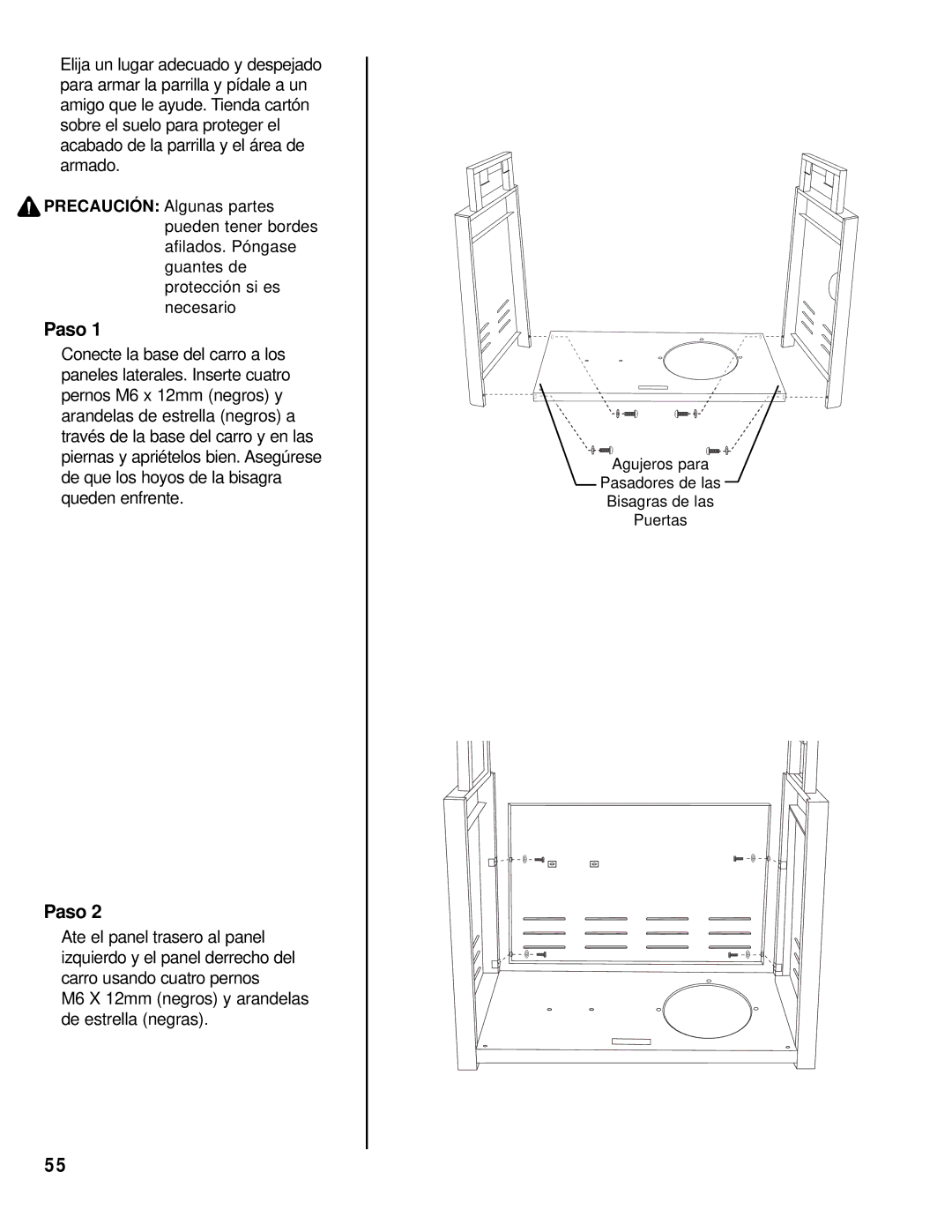 Brinkmann 8445 owner manual Paso 