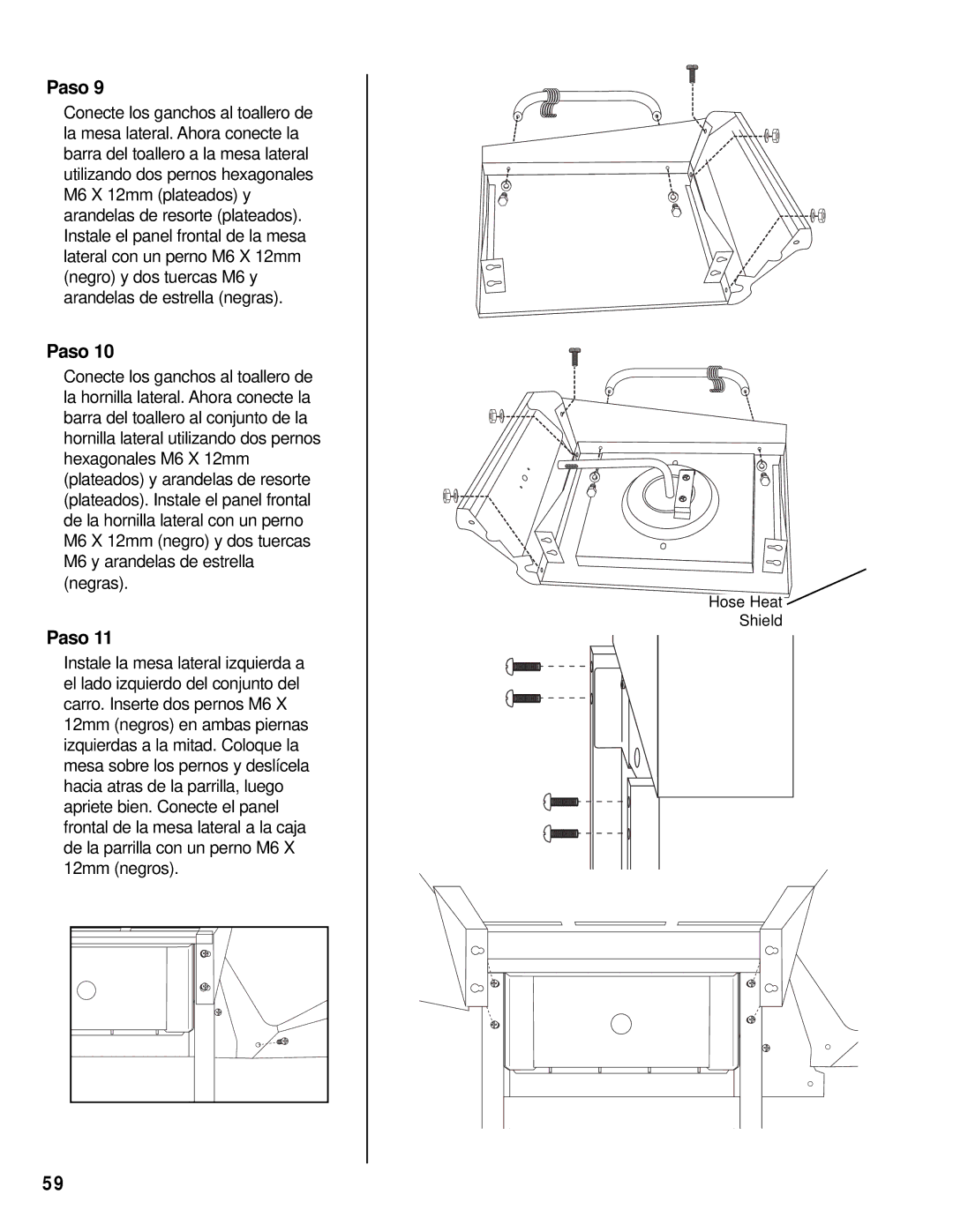 Brinkmann 8445 owner manual Hose Heat Shield 