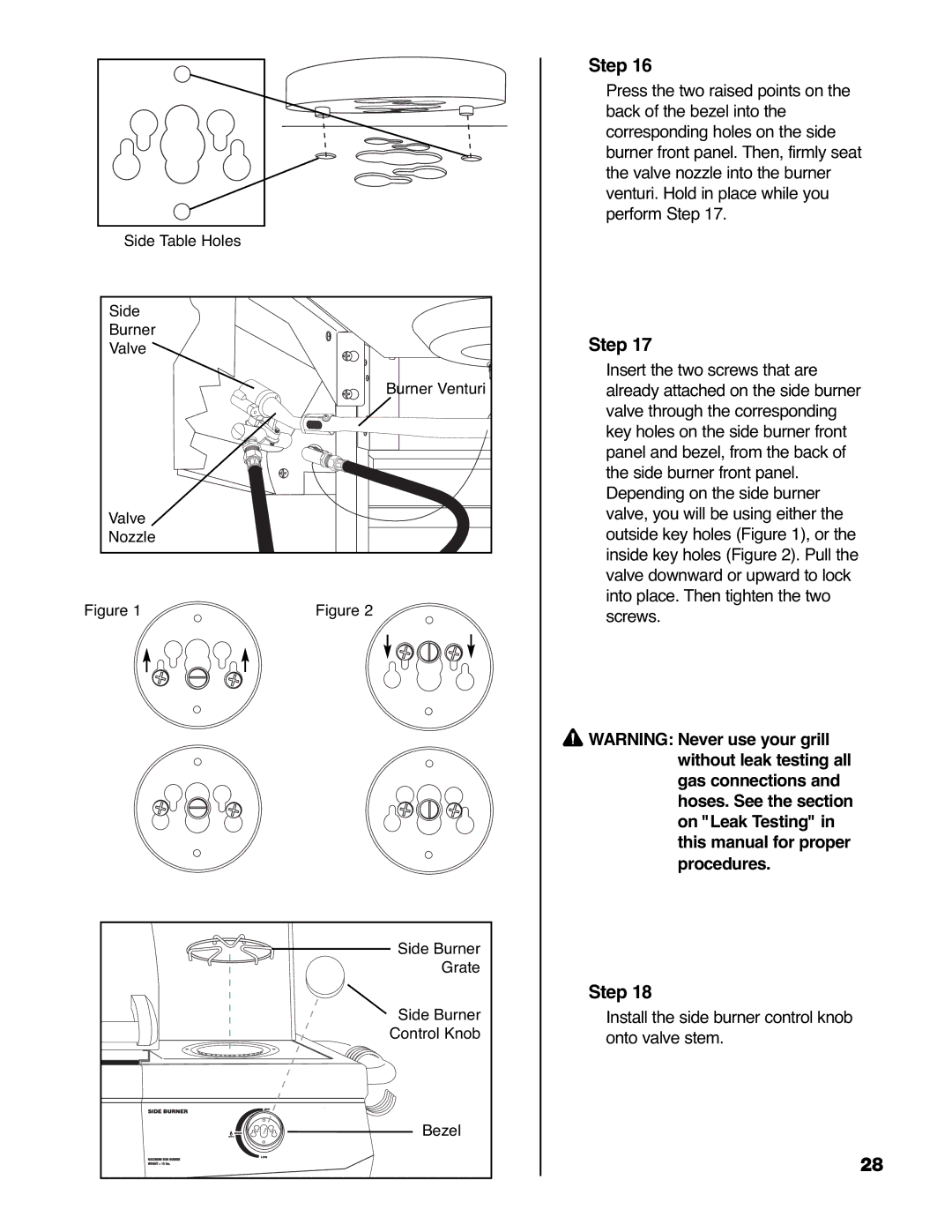 Brinkmann 9620 owner manual Without leak testing all 