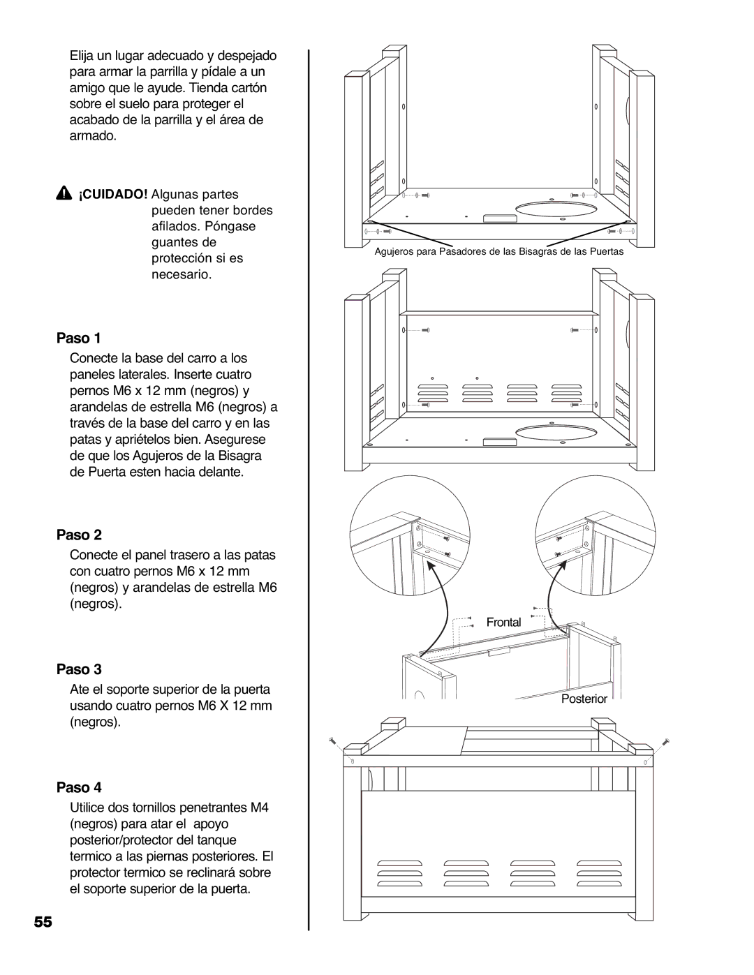 Brinkmann 9620 owner manual Paso 