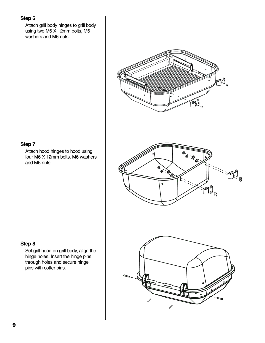 Brinkmann Charcoal Grill owner manual Step 