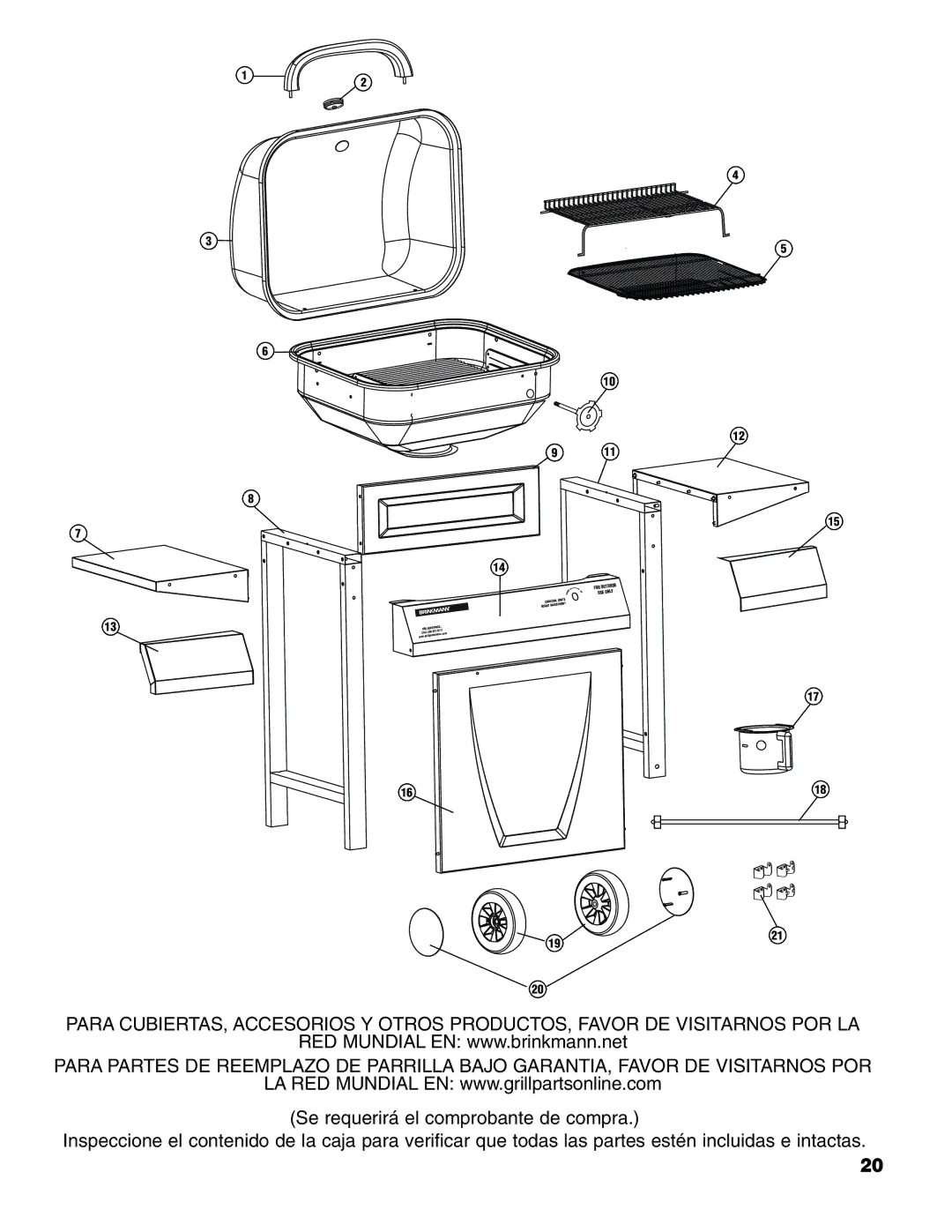 Brinkmann Charcoal Grill owner manual Charcoal Grate Height Adjustment 