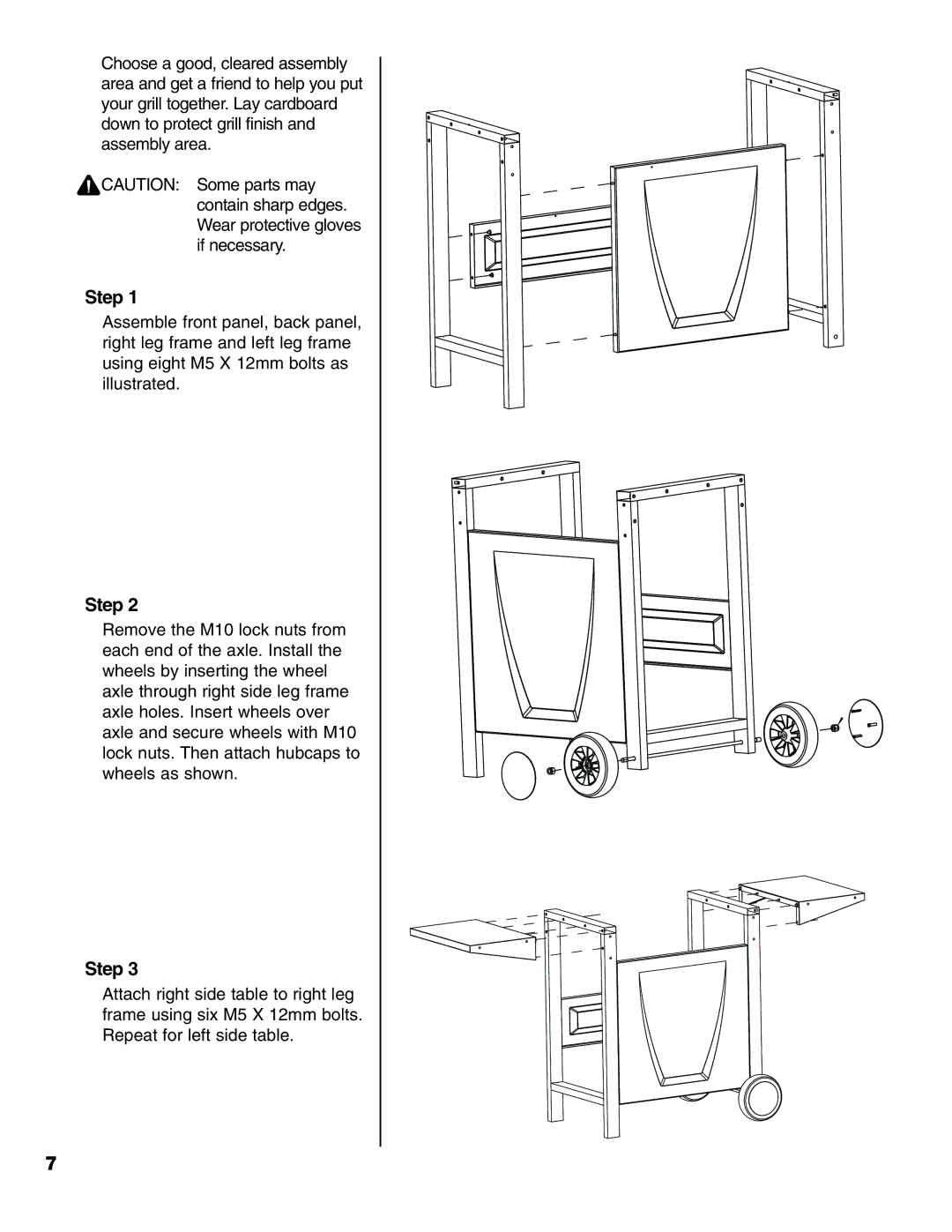 Brinkmann Charcoal Grill owner manual Step 