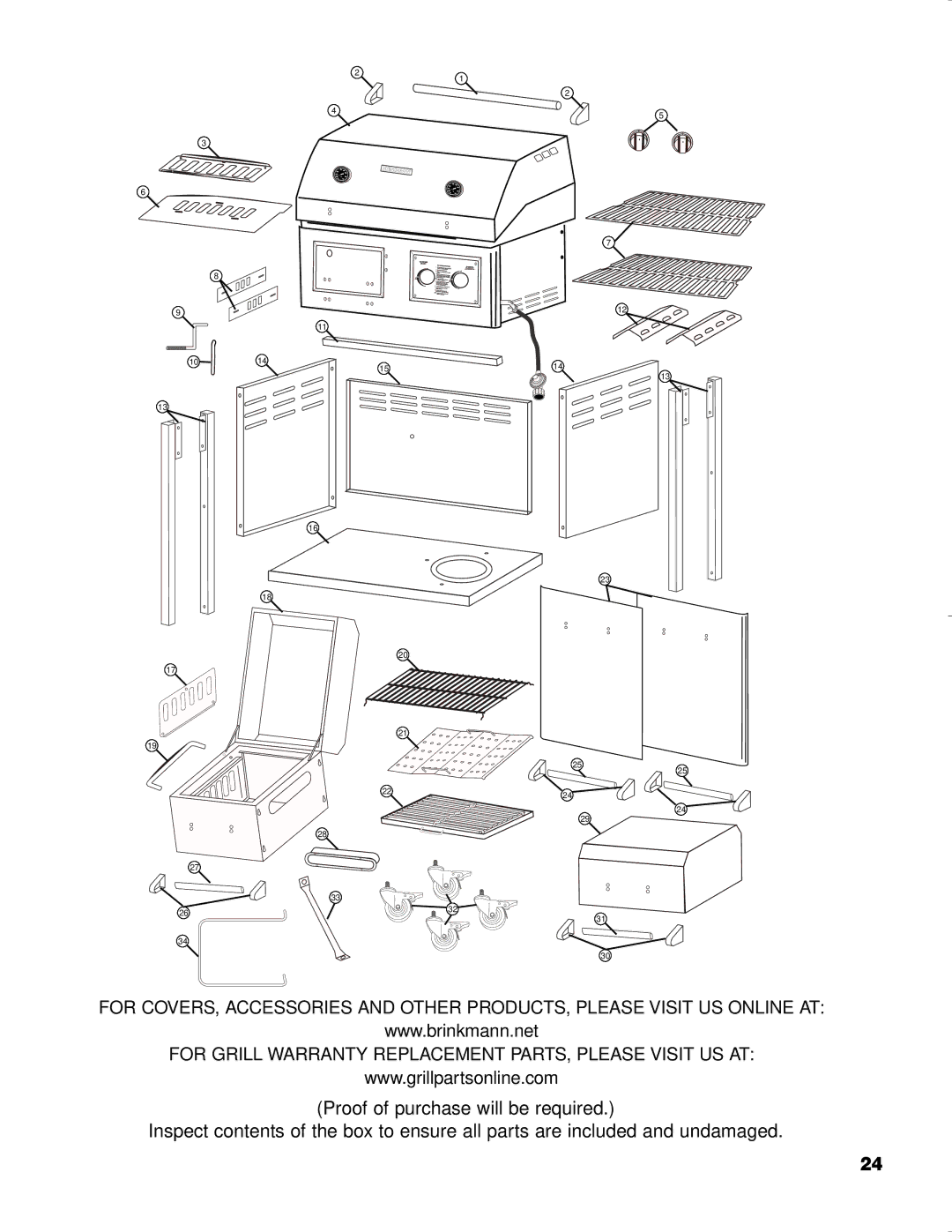 Brinkmann CHARCOAL SMOKER CHARCOAL GRILL owner manual 