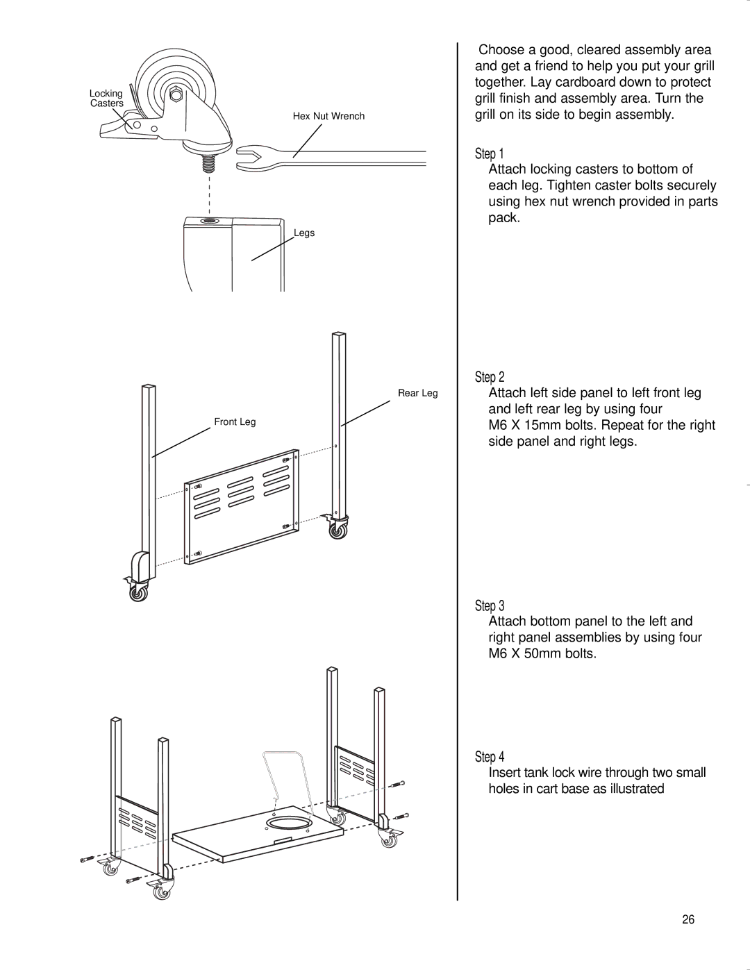 Brinkmann CHARCOAL SMOKER CHARCOAL GRILL owner manual Step 