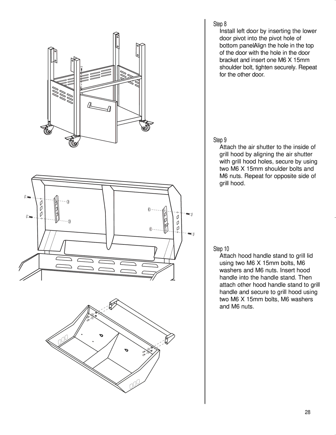 Brinkmann CHARCOAL SMOKER CHARCOAL GRILL owner manual Step 