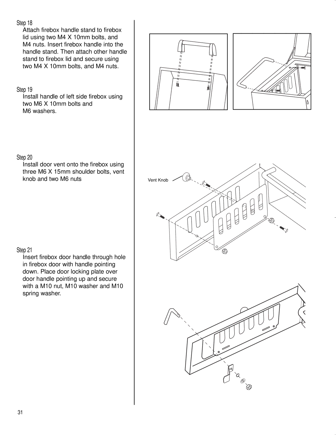 Brinkmann CHARCOAL SMOKER CHARCOAL GRILL owner manual Step 