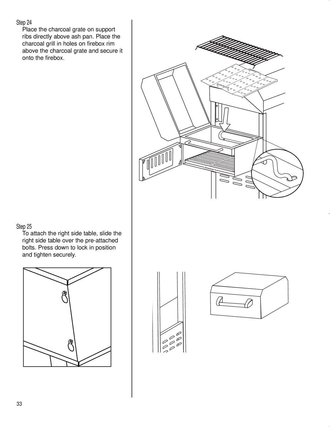 Brinkmann CHARCOAL SMOKER CHARCOAL GRILL owner manual Step 