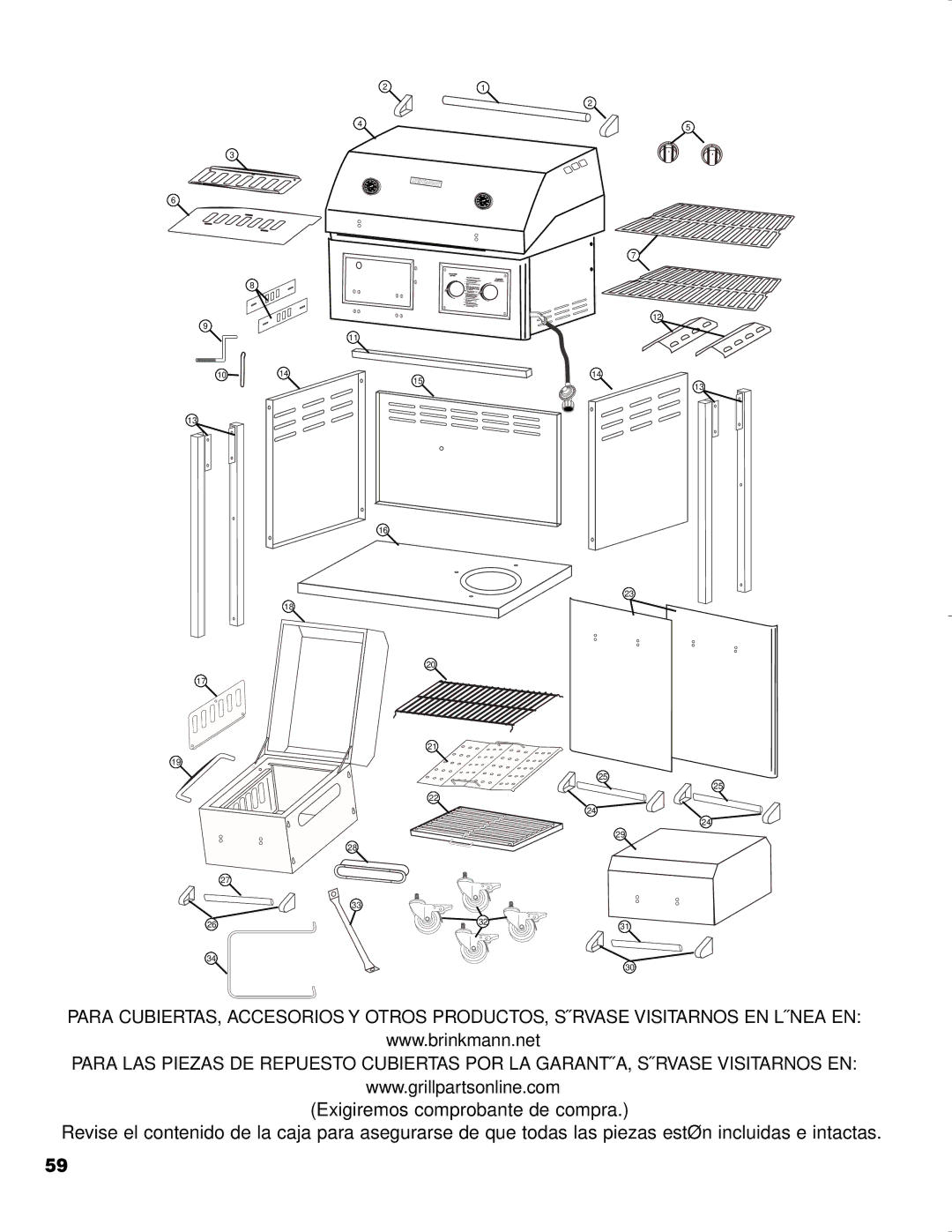 Brinkmann CHARCOAL SMOKER CHARCOAL GRILL owner manual 