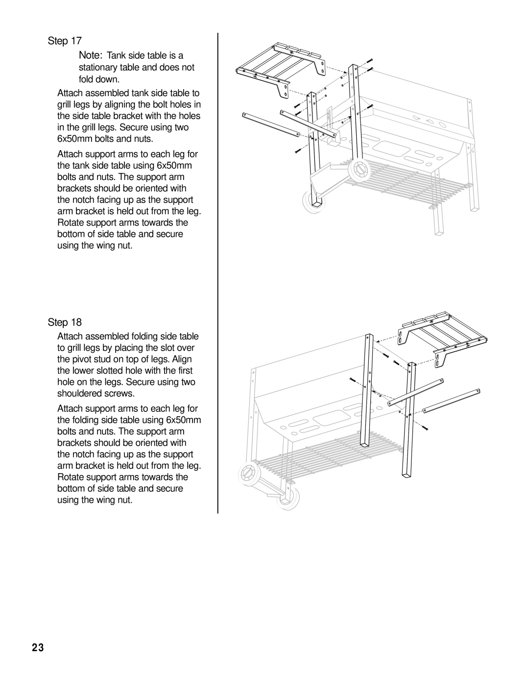 Brinkmann Gas Grill King owner manual Step 