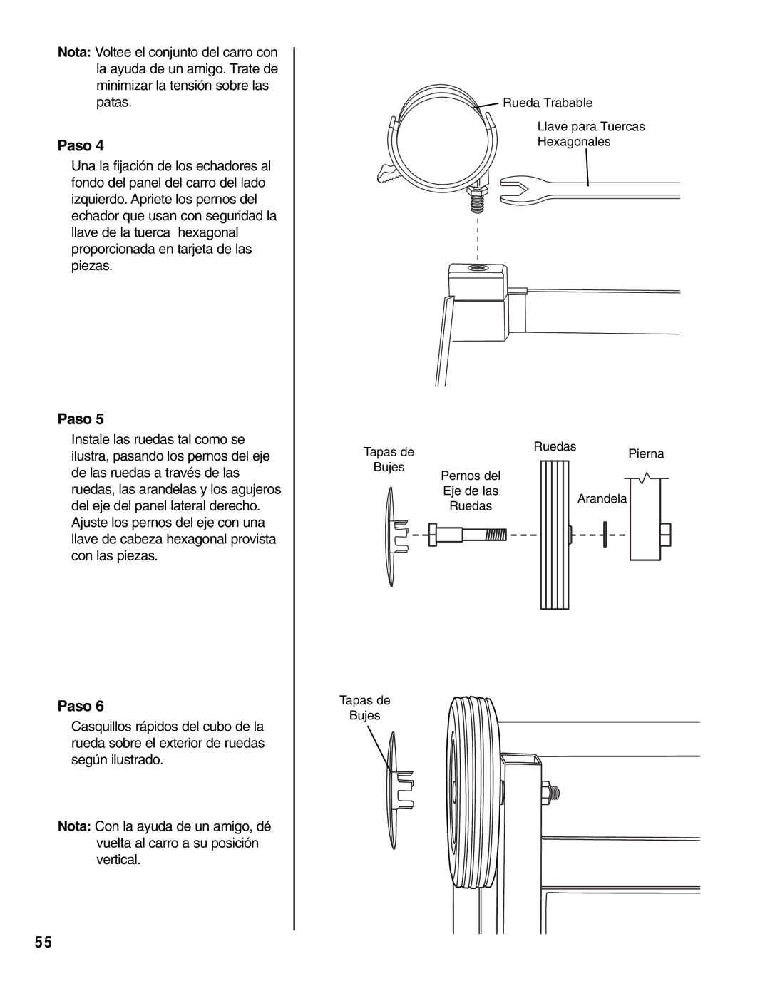 Brinkmann Gas Outdoor Grill owner manual Paso 