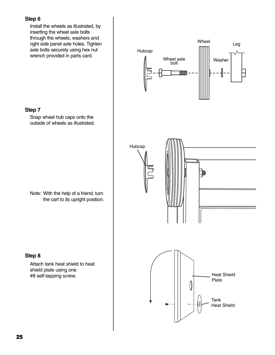 Brinkmann Gourmet Series owner manual Step 