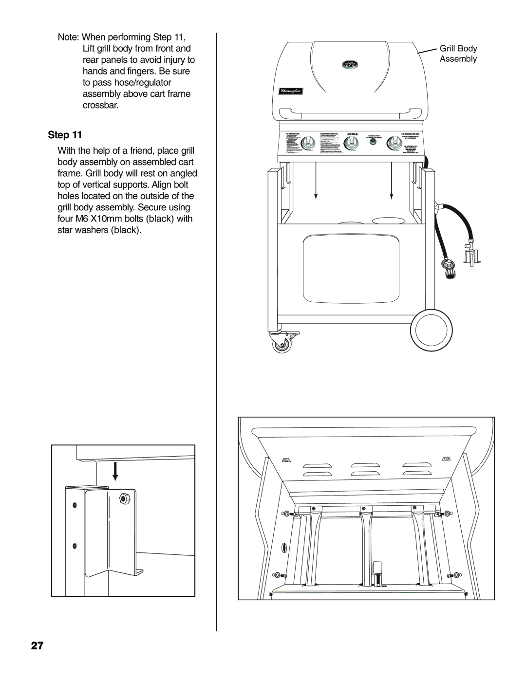 Brinkmann Gourmet Series owner manual Step 