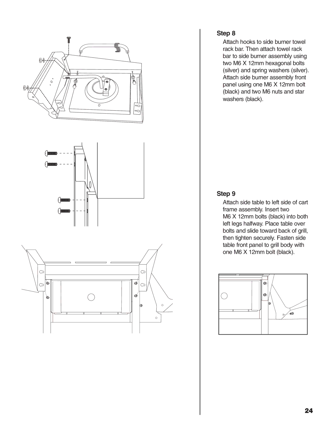 Brinkmann Heavy-Duty Natural Gas Grill owner manual Step 