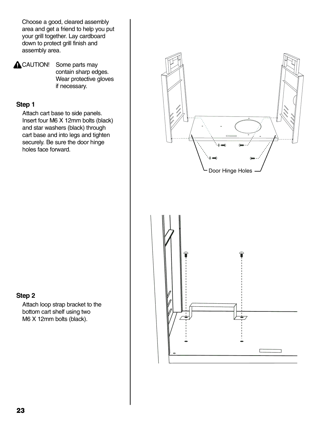 Brinkmann Madison owner manual Step 