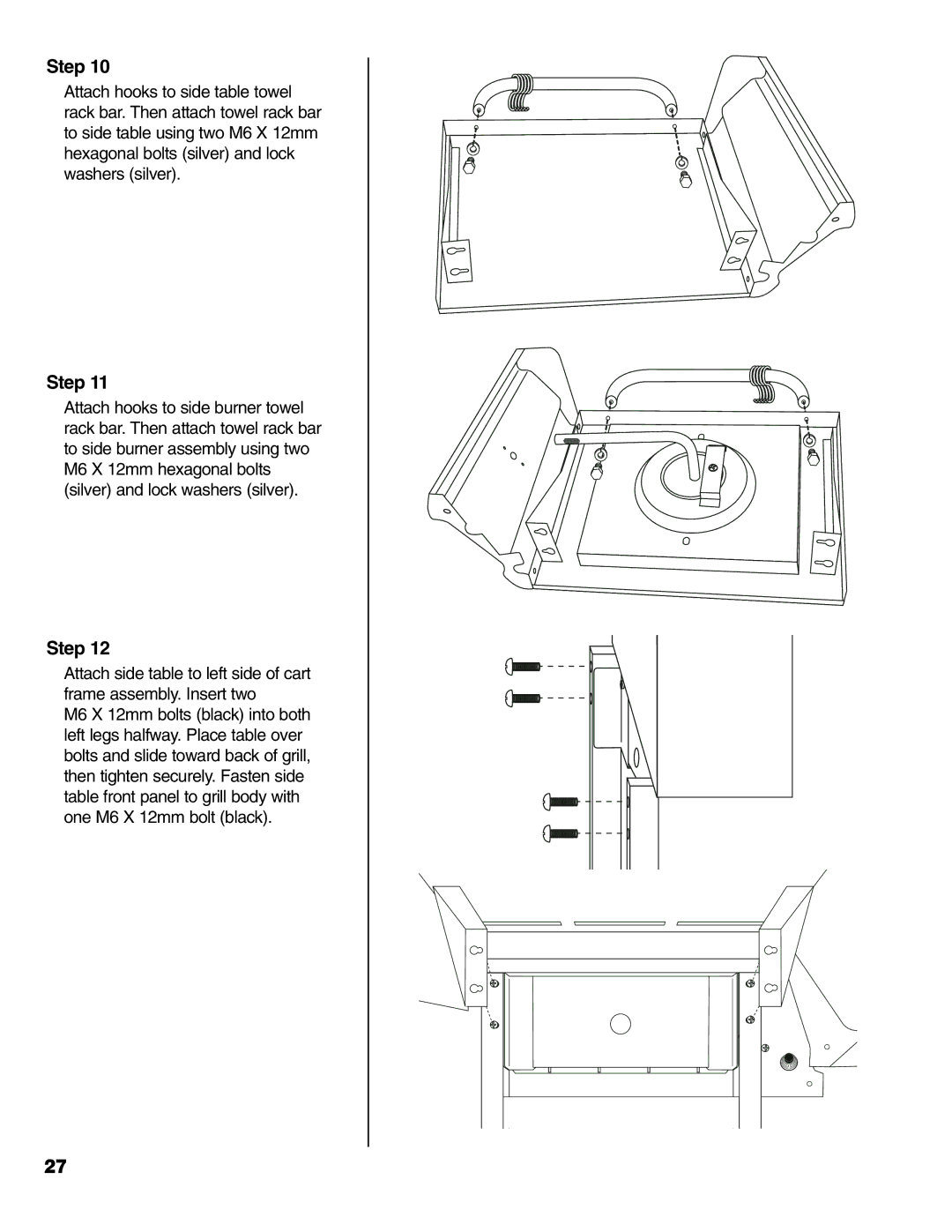 Brinkmann Madison owner manual Step 