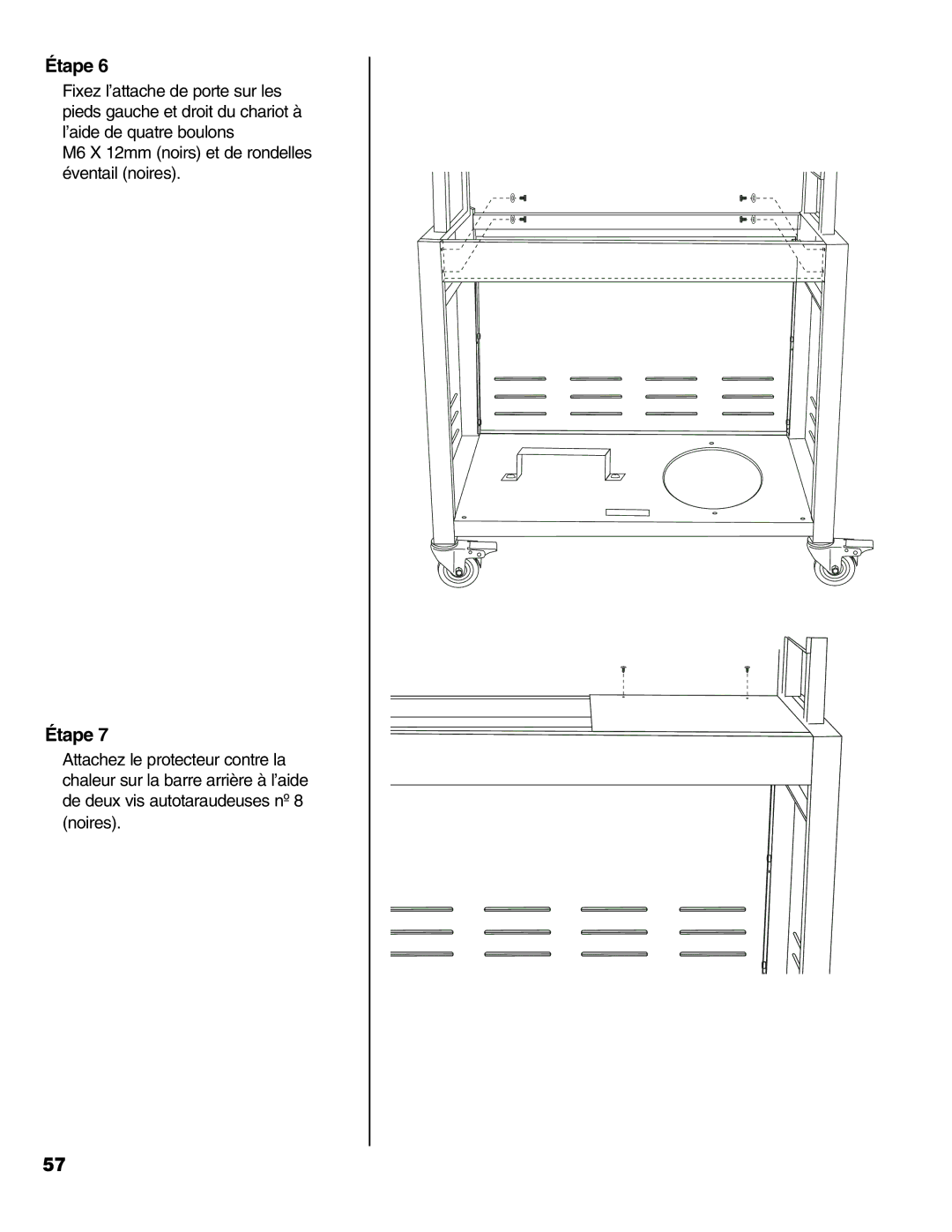 Brinkmann Madison owner manual Étape 