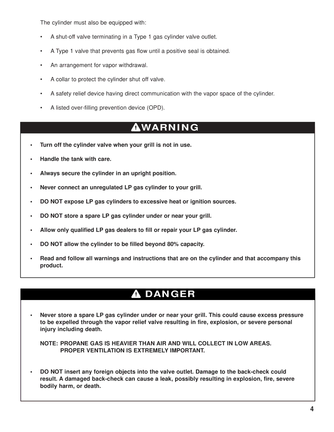 Brinkmann Outdoor Gas Grill owner manual 