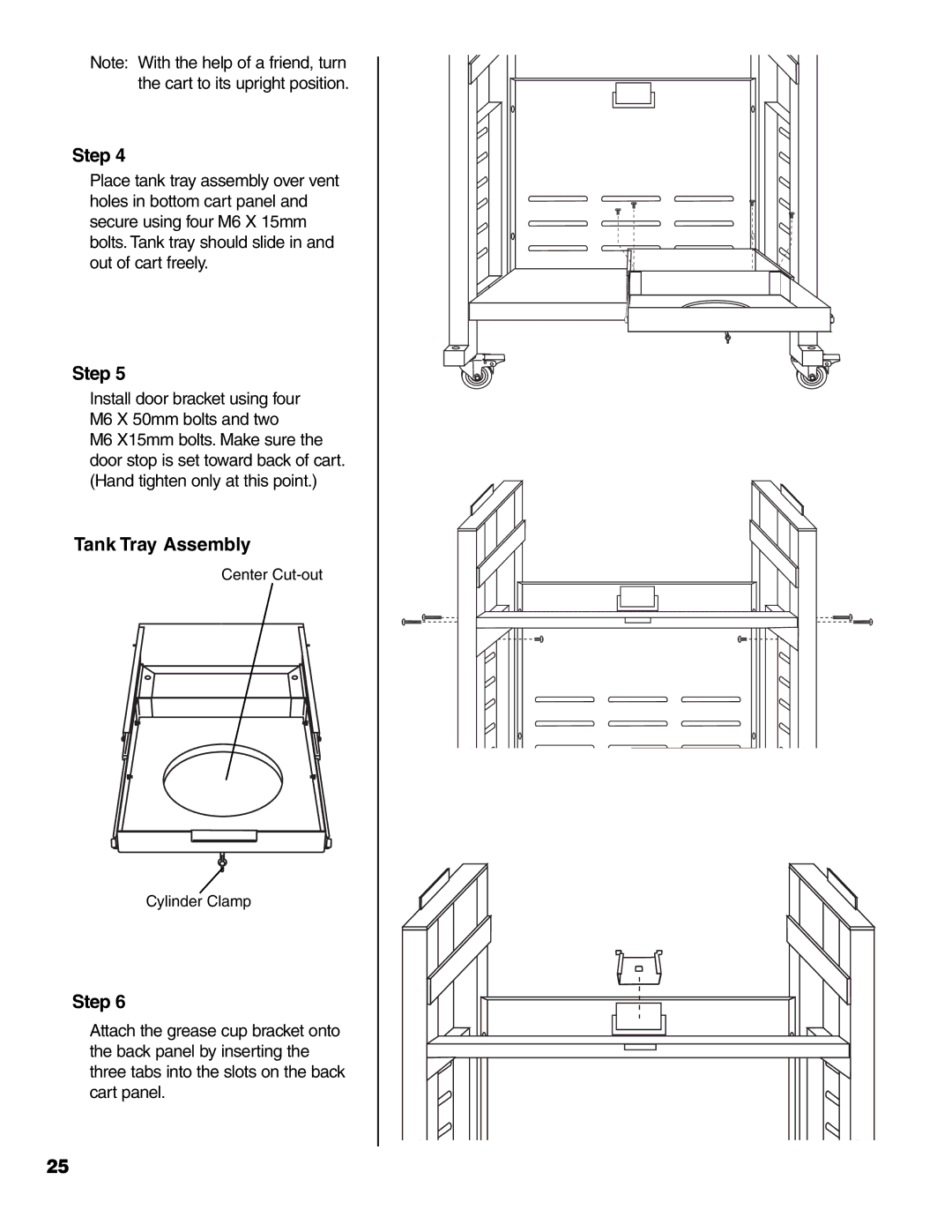 Brinkmann Series 4435 owner manual Tank Tray Assembly 