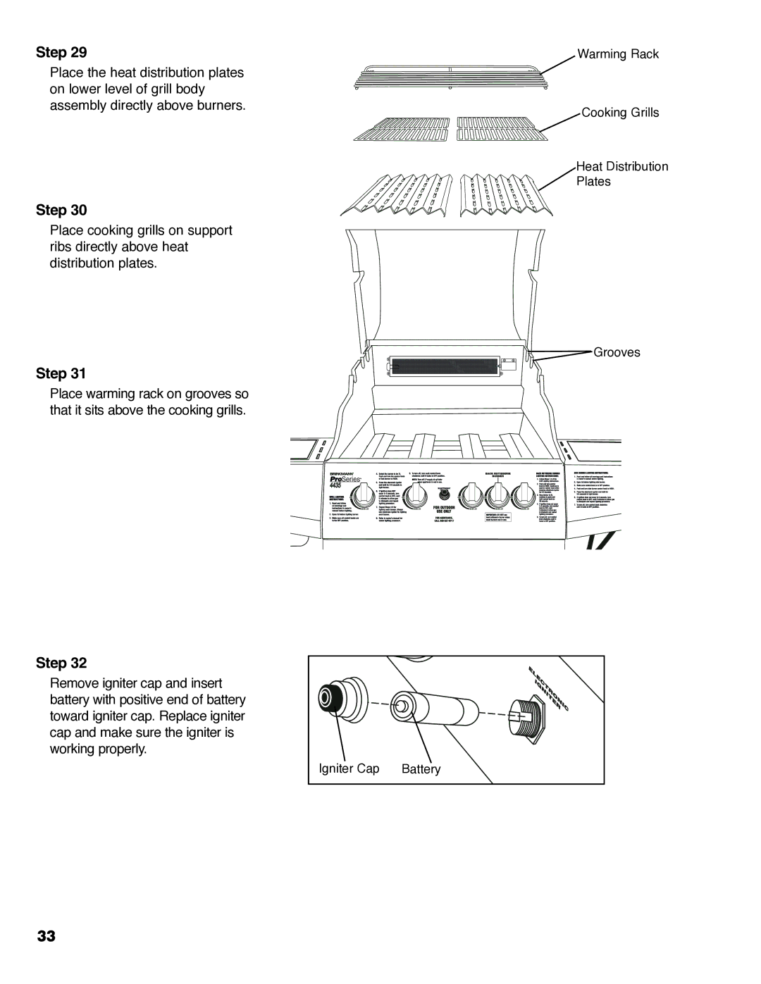 Brinkmann Series 4445 owner manual Step 