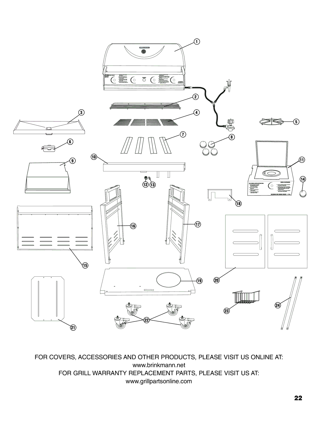 Brinkmann Series 6419 owner manual 