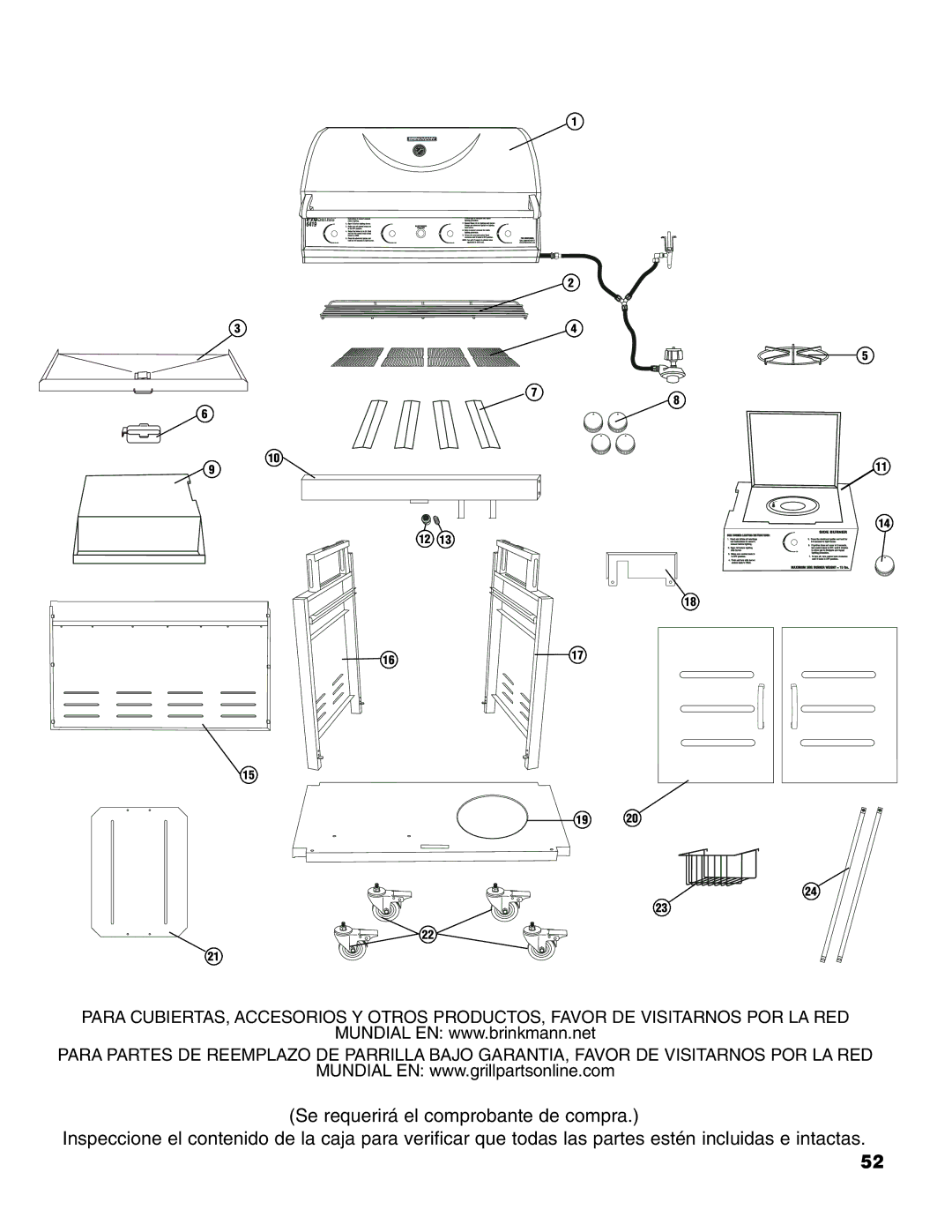 Brinkmann Series 6419 owner manual 